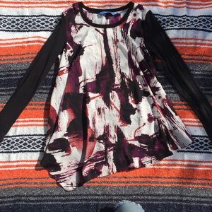 Simply Vera Vera Wang Asymmetrical Blouse